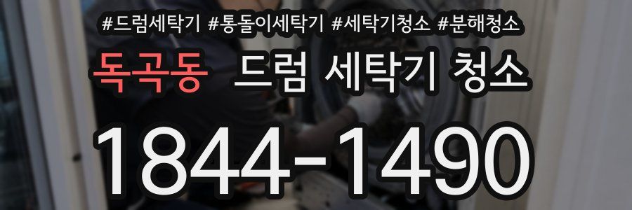 독곡동 드럼 세탁기 청소