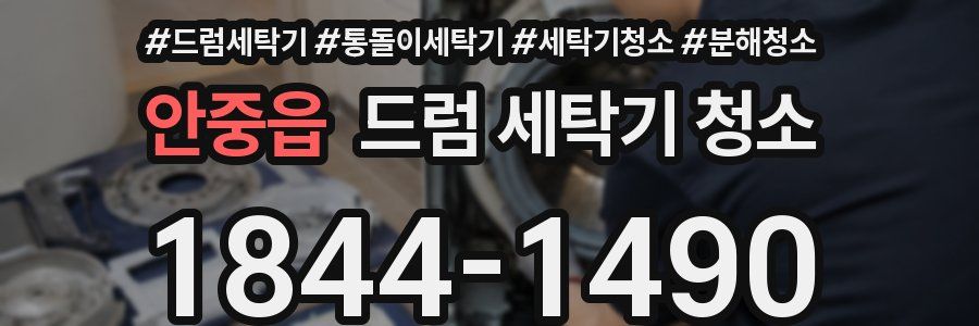 안중읍 드럼 세탁기 청소