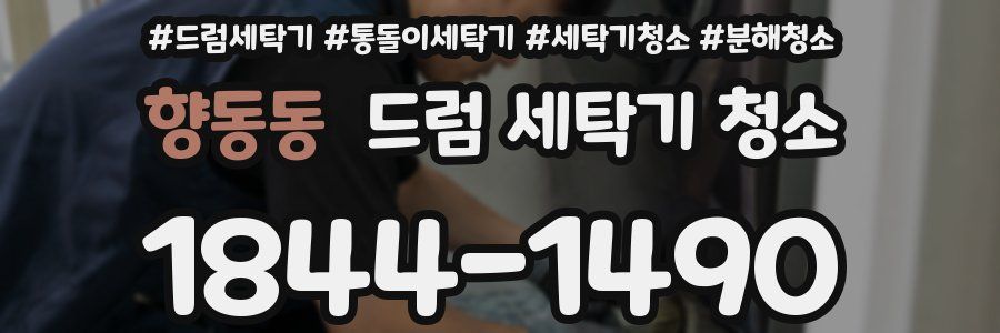 향동동 드럼 세탁기 청소