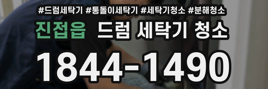 진접읍 드럼 세탁기 청소