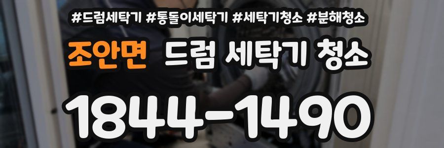 조안면 드럼 세탁기 청소