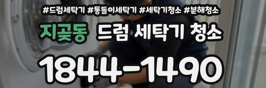 지곶동 드럼 세탁기 청소