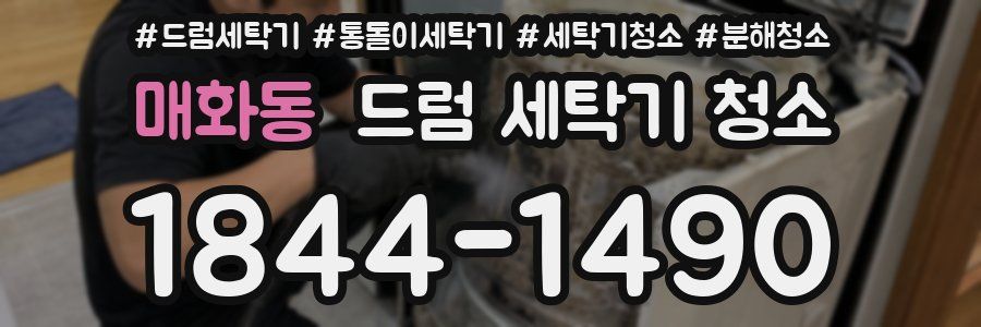 매화동 드럼 세탁기 청소