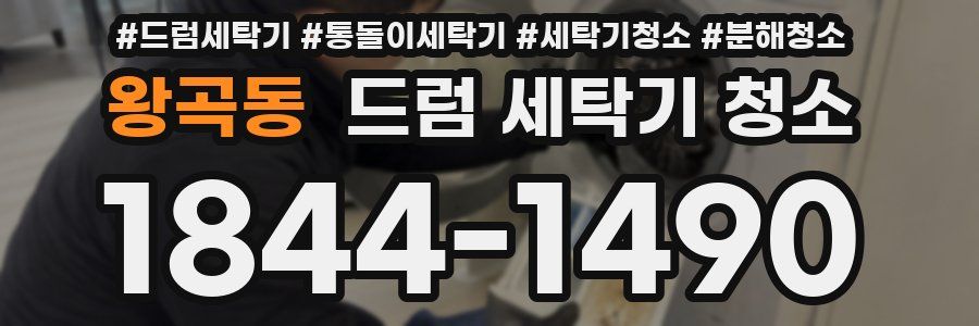 왕곡동 드럼 세탁기 청소