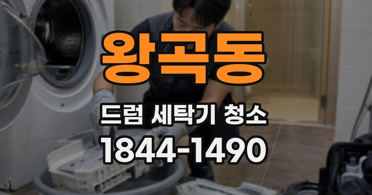 왕곡동 드럼 세탁기 청소