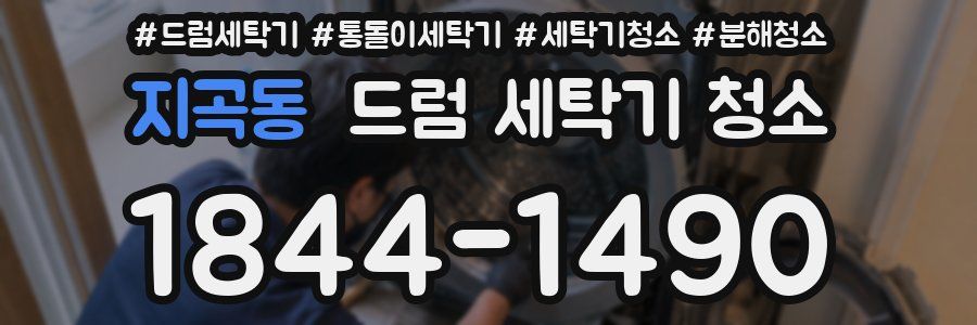 지곡동 드럼 세탁기 청소