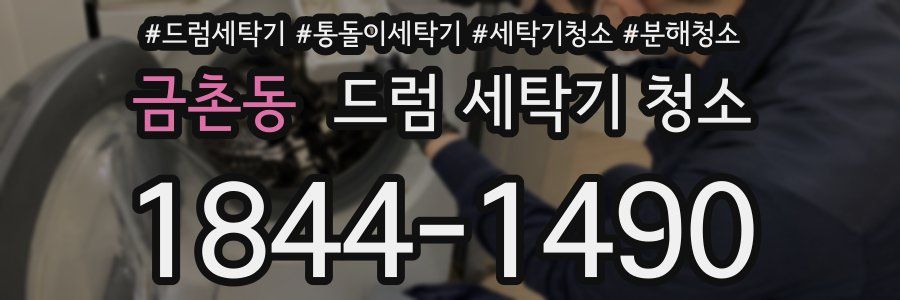 금촌동 드럼 세탁기 청소