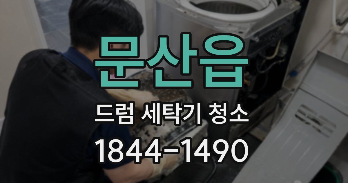 문산읍 드럼 세탁기 청소