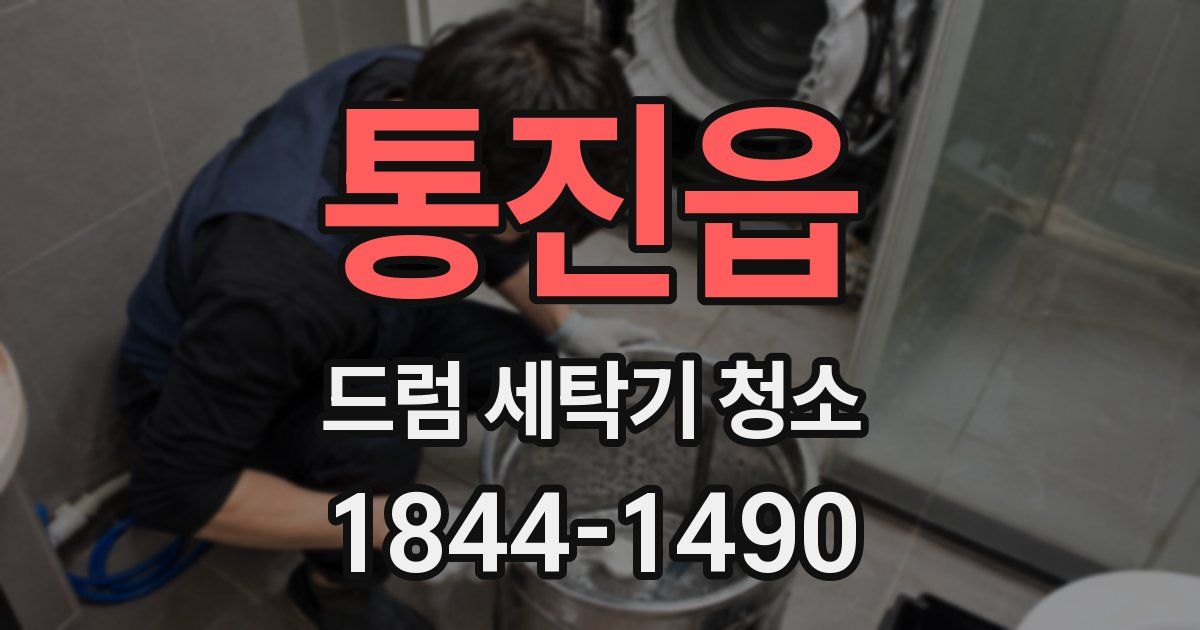 통진읍 드럼 세탁기 청소