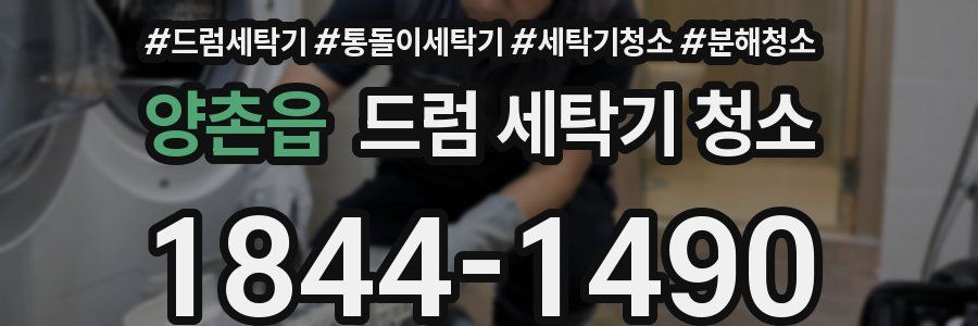 양촌읍 드럼 세탁기 청소