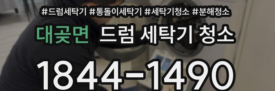 대곶면 드럼 세탁기 청소