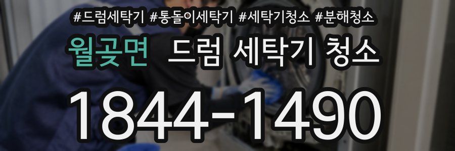 월곶면 드럼 세탁기 청소