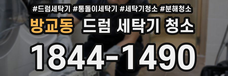 방교동 드럼 세탁기 청소