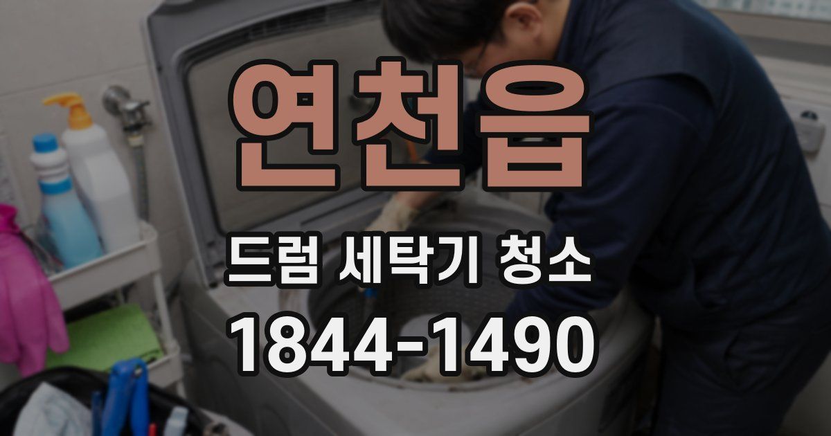 연천읍 드럼 세탁기 청소