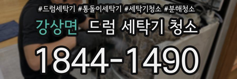 강상면 드럼 세탁기 청소