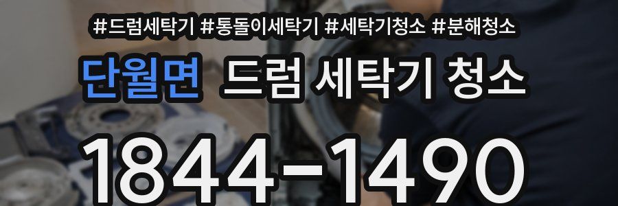 단월면 드럼 세탁기 청소