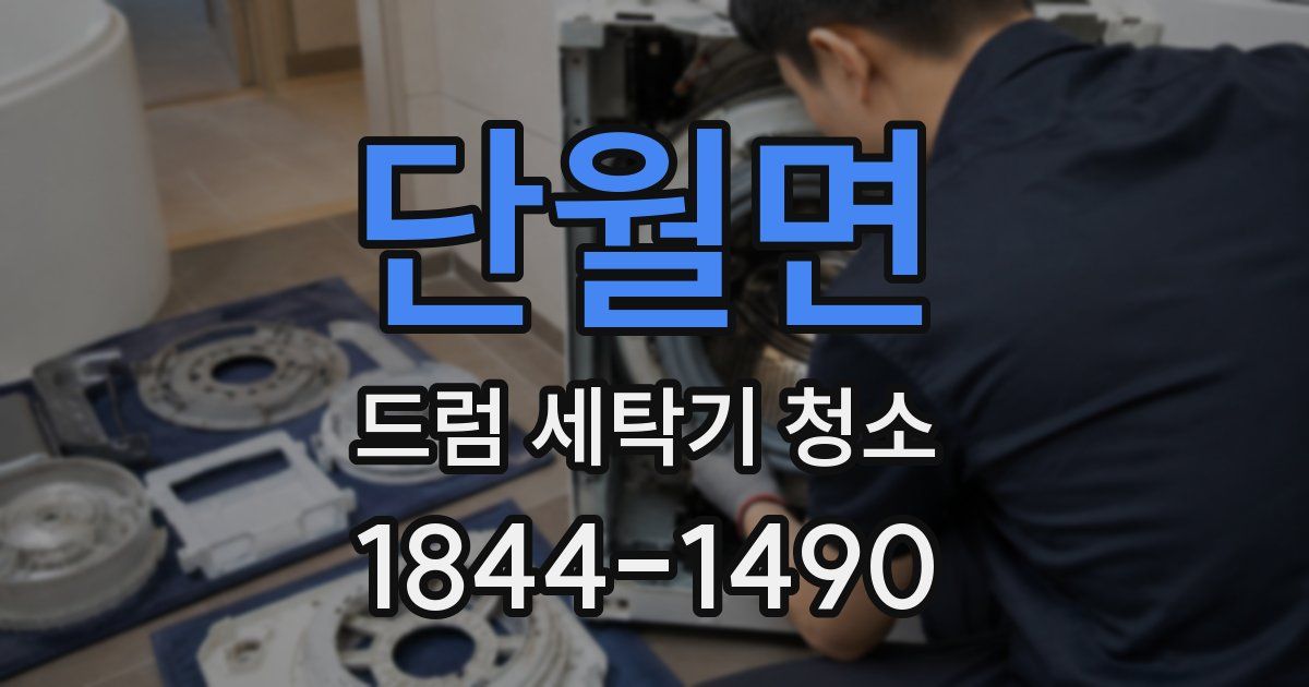 단월면 드럼 세탁기 청소