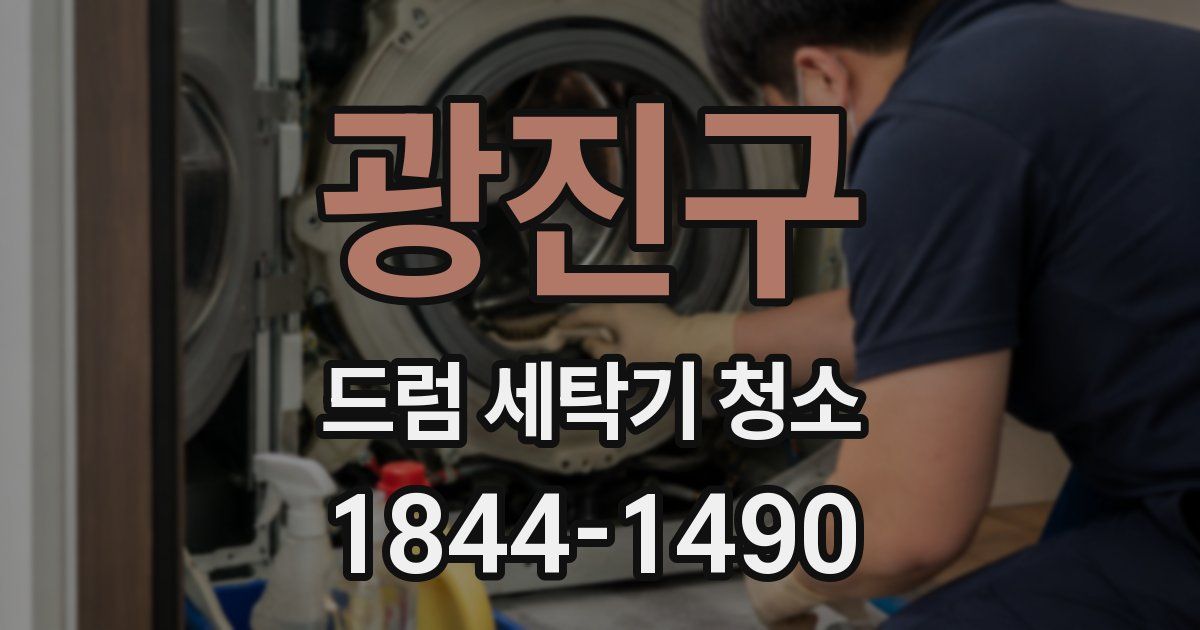 광진구 드럼 세탁기 청소