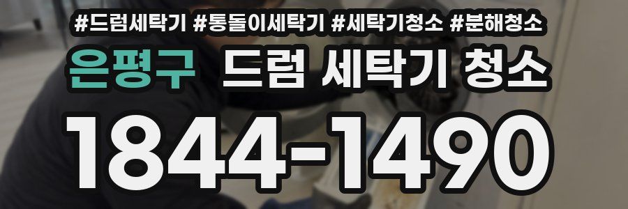 은평구 드럼 세탁기 청소