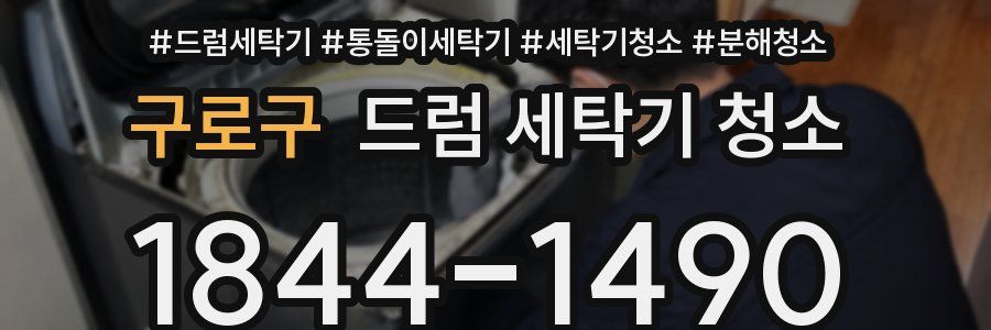 구로구 드럼 세탁기 청소