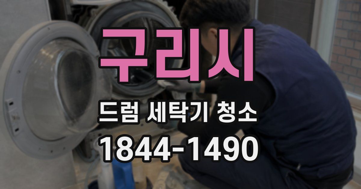 구리시 드럼 세탁기 청소