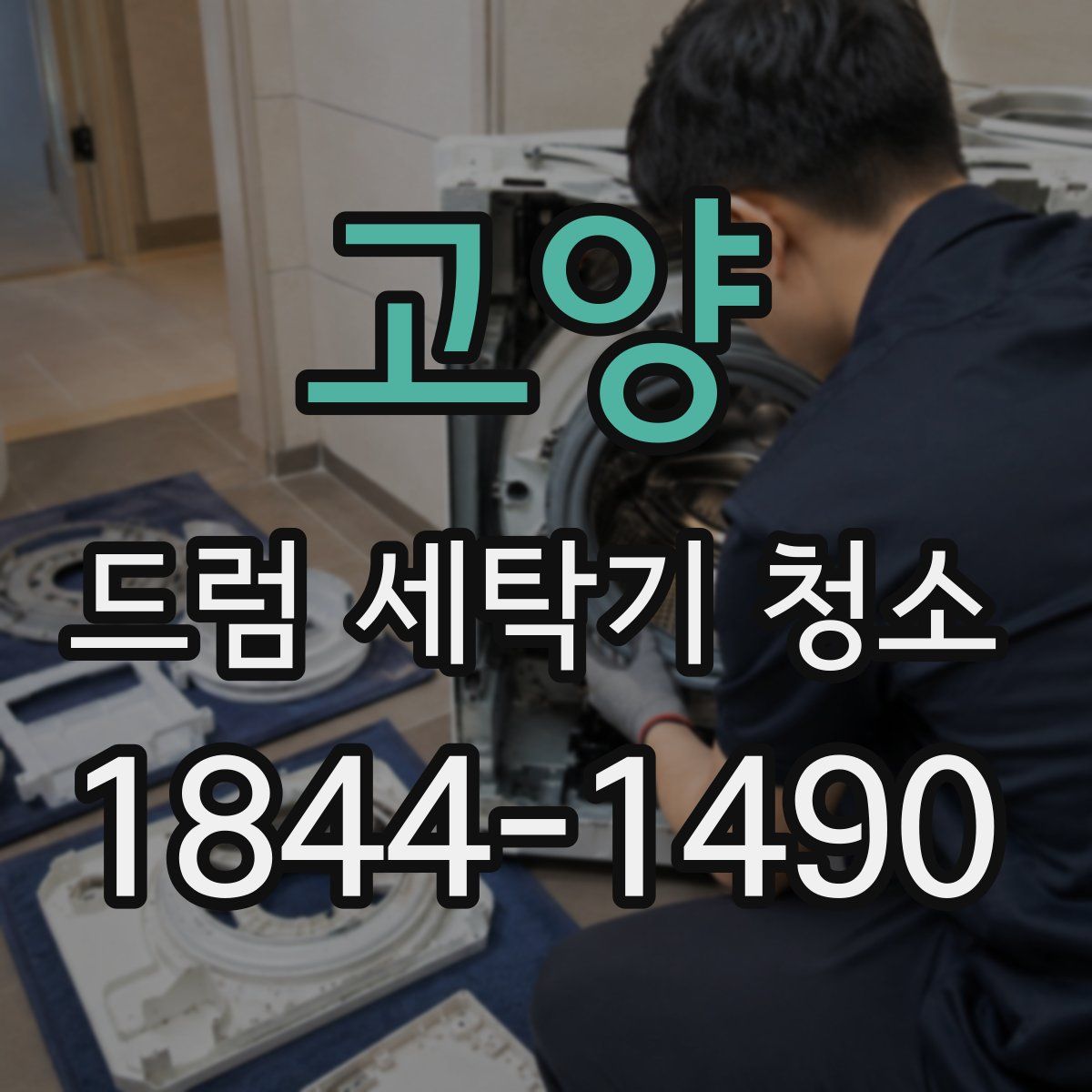 고양 드럼 세탁기 청소