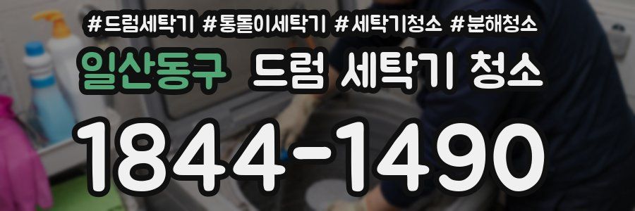 일산동구 드럼 세탁기 청소