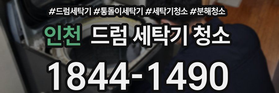 인천 드럼 세탁기 청소