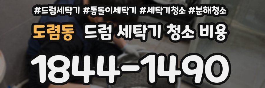 도렴동 드럼 세탁기 청소 비용