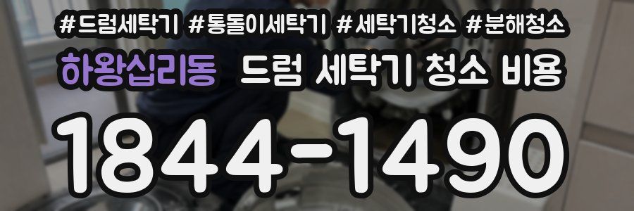 하왕십리동 드럼 세탁기 청소 비용
