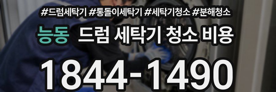 능동 드럼 세탁기 청소 비용