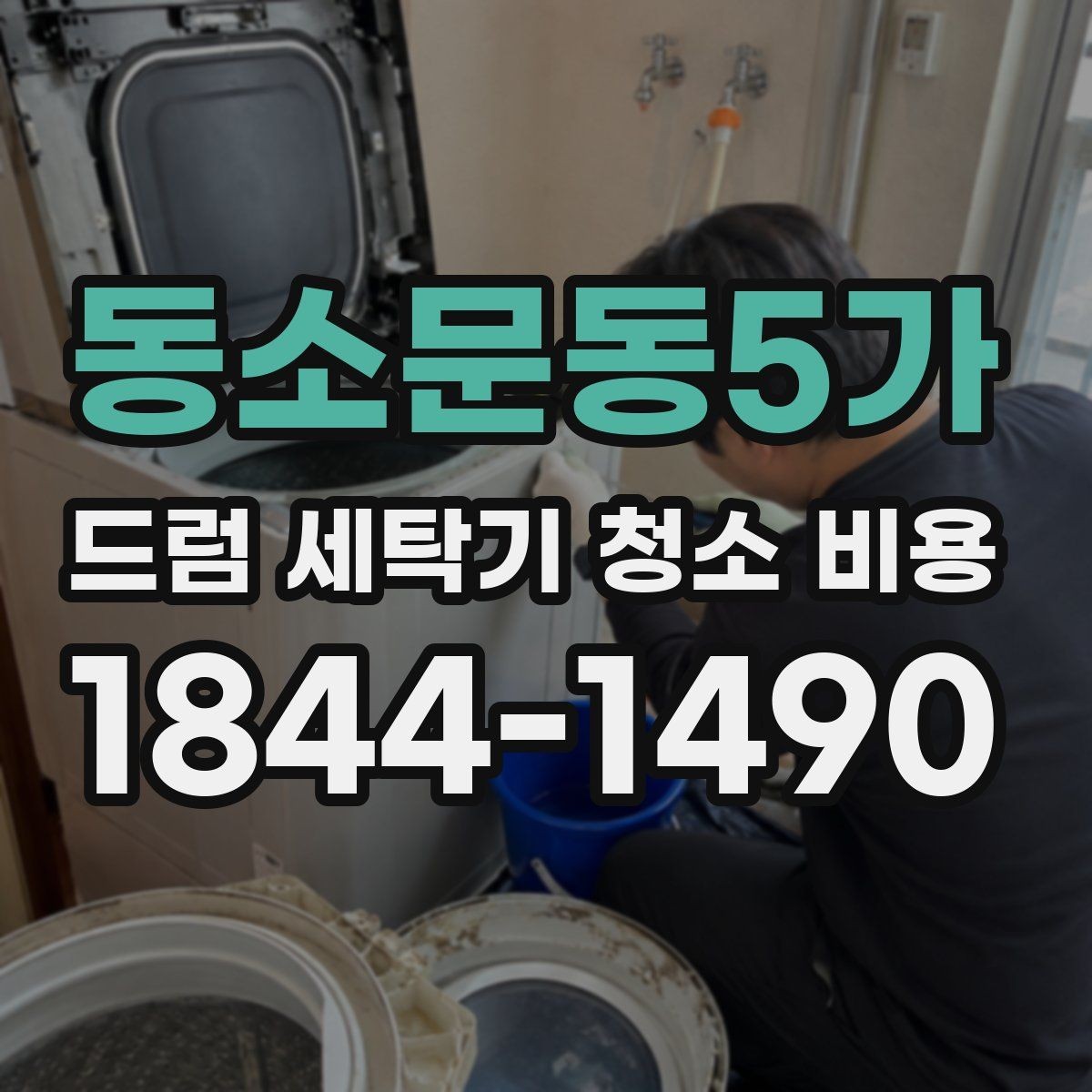 동소문동5가 드럼 세탁기 청소 비용 물때와 곰팡이를 함께 제거하는 작업 흐름