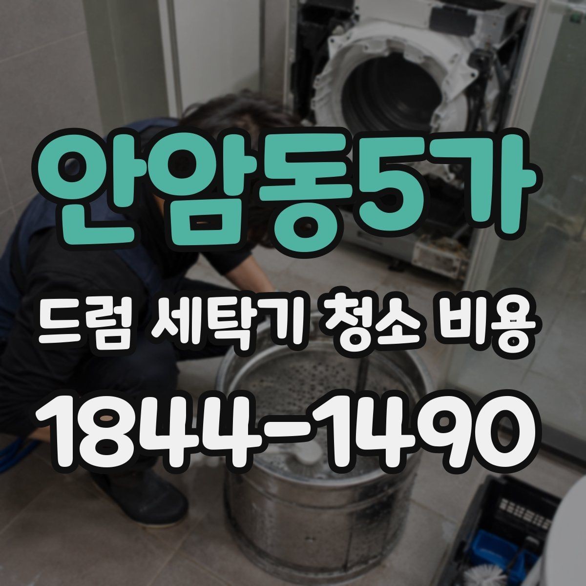 안암동5가 드럼 세탁기 청소 비용 분해 세척 시 확인하는 핵심 부위