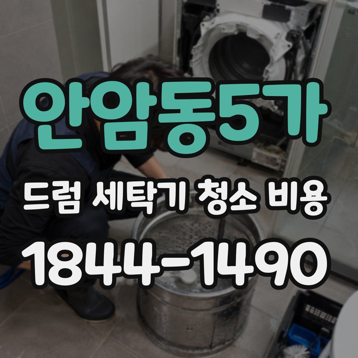 안암동5가 드럼 세탁기 청소 비용
