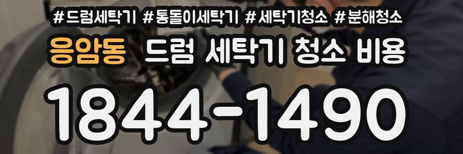응암동 드럼 세탁기 청소 비용