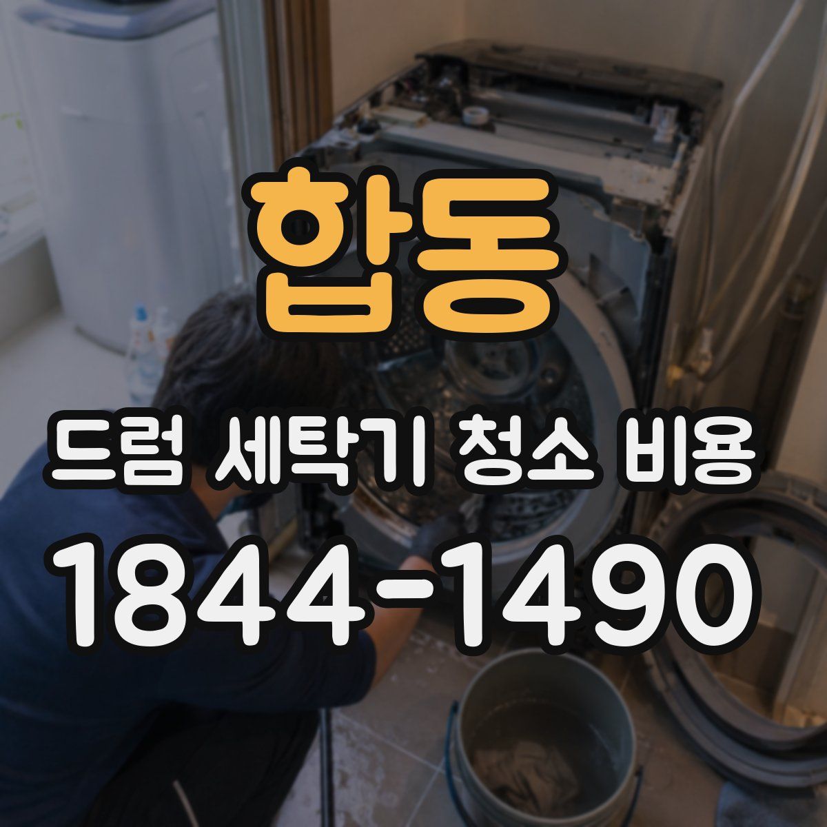 합동 드럼 세탁기 청소 비용