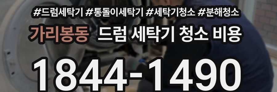 가리봉동 드럼 세탁기 청소 비용