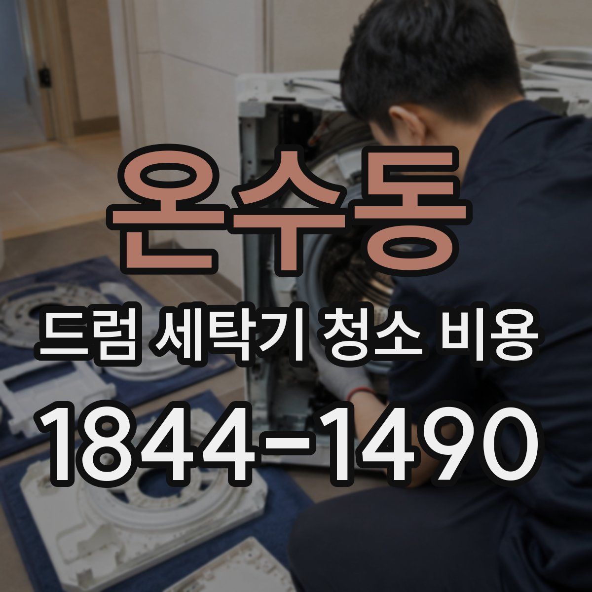 온수동 드럼 세탁기 청소 비용