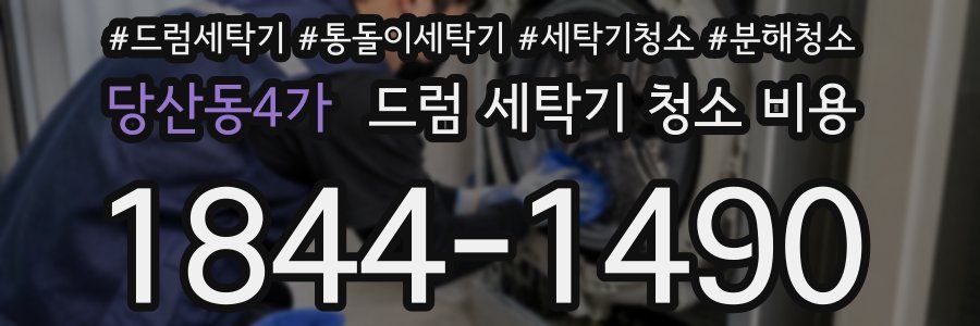 당산동4가 드럼 세탁기 청소 비용