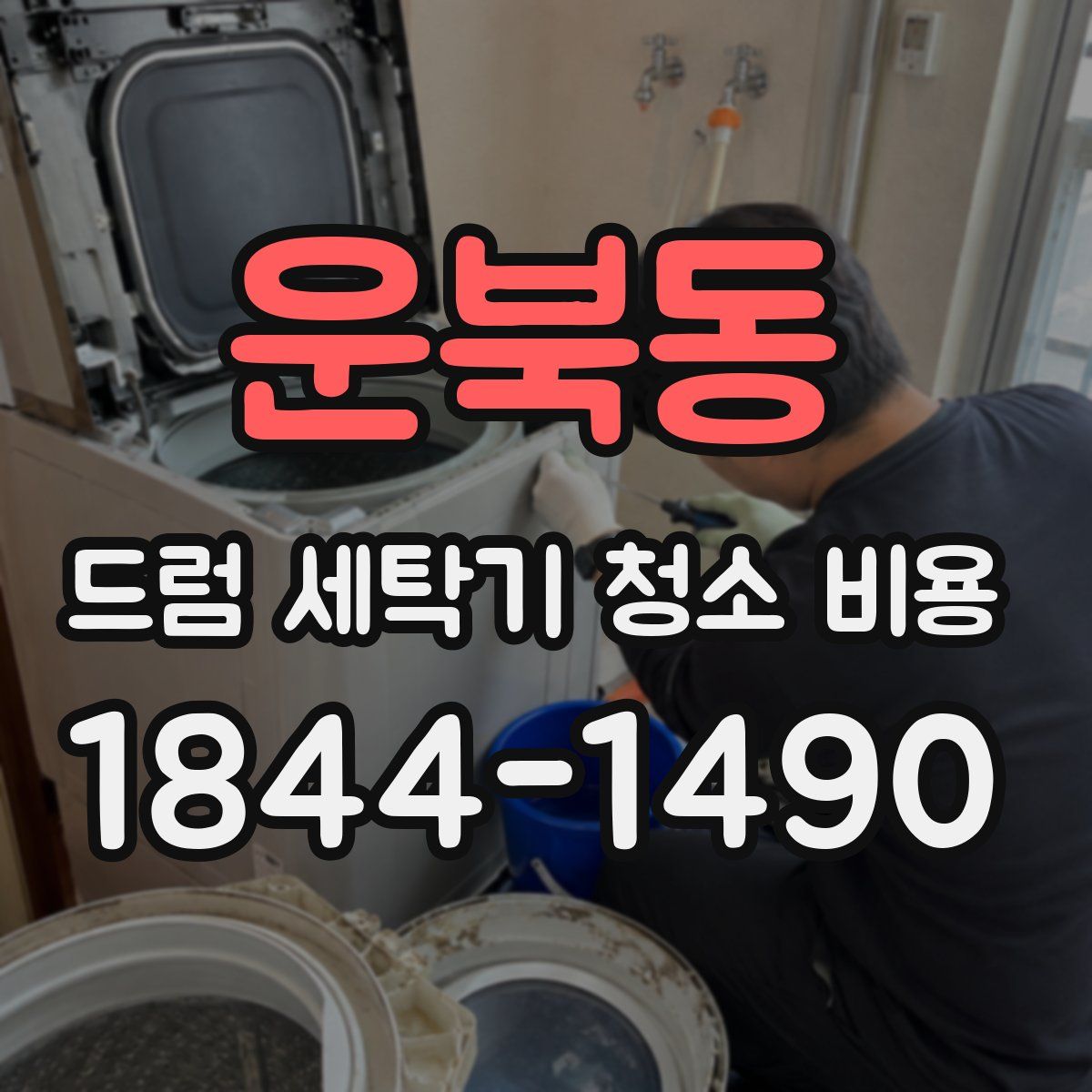 운북동 드럼 세탁기 청소 비용