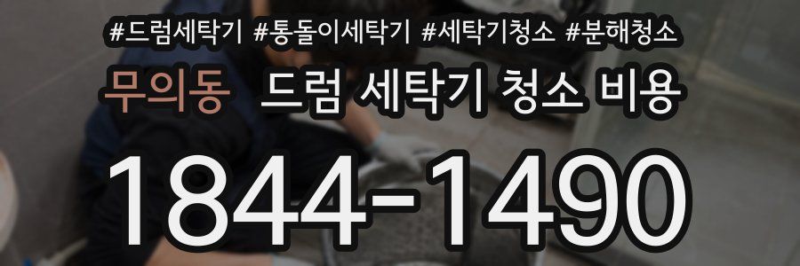 무의동 드럼 세탁기 청소 비용