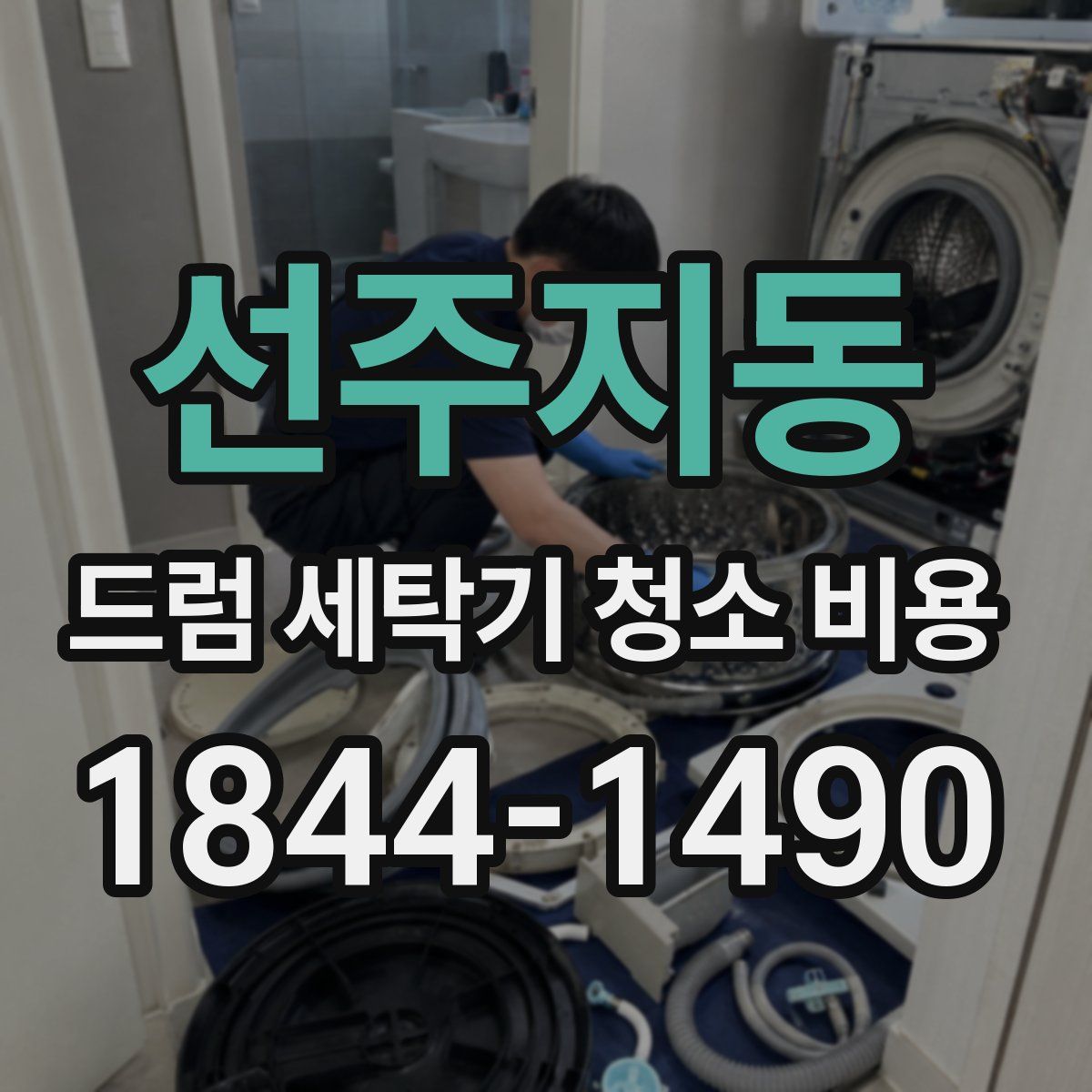 선주지동 드럼 세탁기 청소 비용