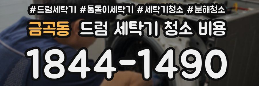 금곡동 드럼 세탁기 청소 비용