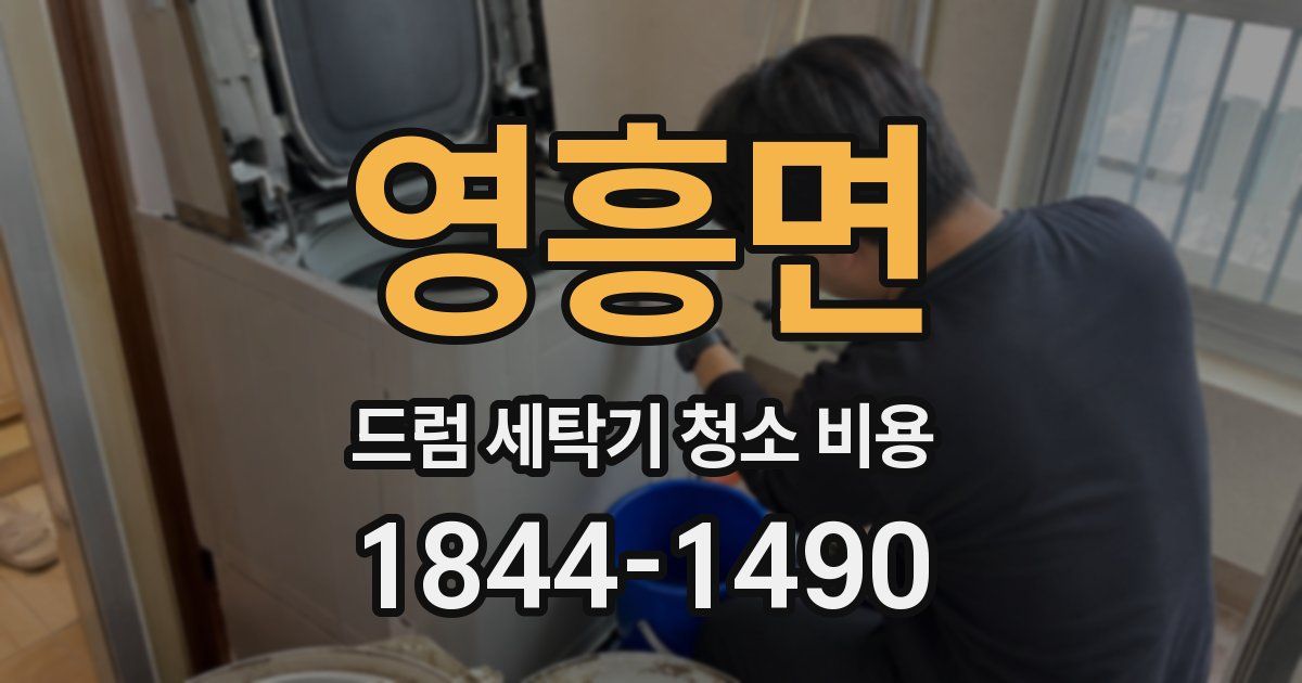 영흥면 드럼 세탁기 청소 비용