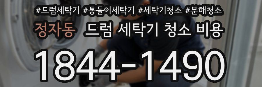 정자동 드럼 세탁기 청소 비용