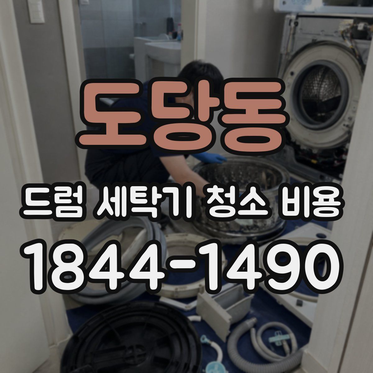 도당동 드럼 세탁기 청소 비용
