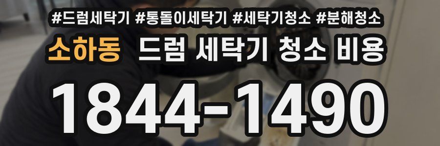 소하동 드럼 세탁기 청소 비용