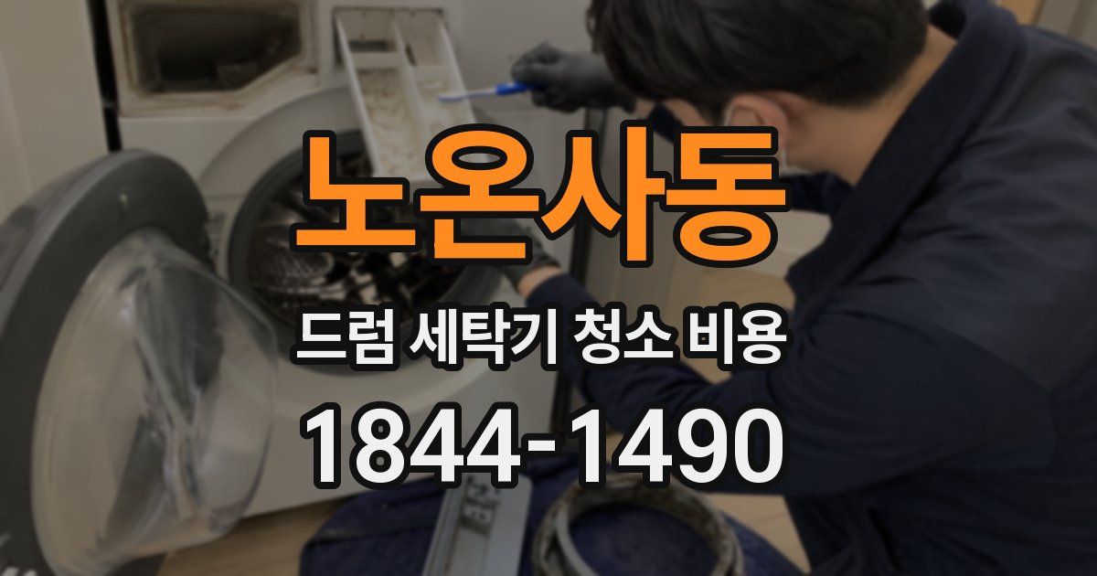 노온사동 드럼 세탁기 청소 비용