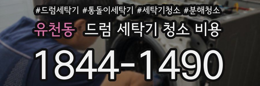 유천동 드럼 세탁기 청소 비용