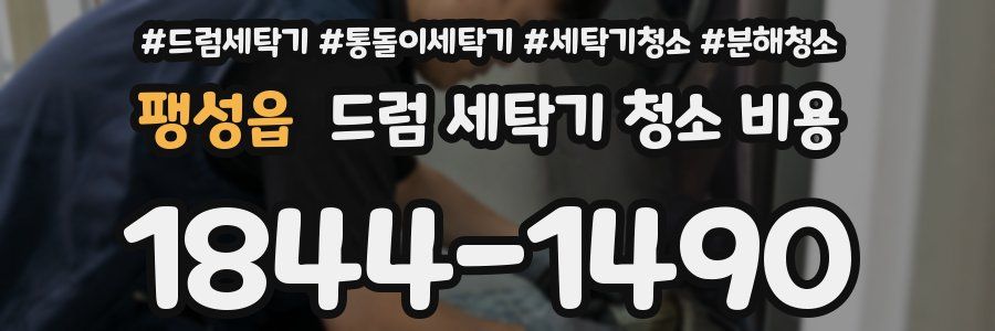 팽성읍 드럼 세탁기 청소 비용
